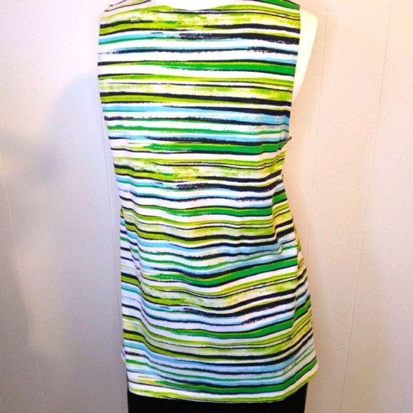 Kim Rogers Striped Tank Top. Small - Picture 5 of 9